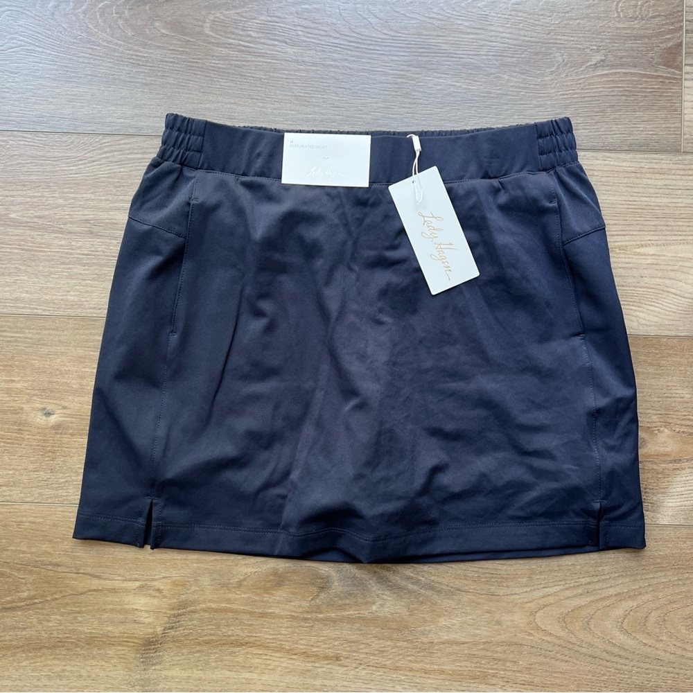 Womens Size Medium Lady Hagen Golf Skort Dark Blue